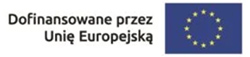 Baner informujący o dofinansowaniu otrzymanym z Unii Europejskiej
